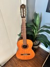 Vintage Yamaha C-60 Classical Guitar 1960s   1970s Original Hard Case Woven Strap
