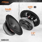 2x Prv Audio 6mb400 6 5    Midbass Pro Audio Speaker High Ouput 400 Watts   8 Ohm