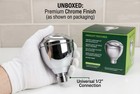 Shower Head   Greenlite 3- Round Chrome  Watersense 1 7-2 Gpm Lot 50