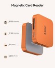 Orico Ultra-thin Magnetic Sd Card Reader For Iphone 17 16 15 Series ipad macbook