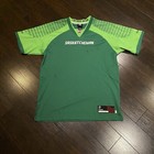 Saskatchewan Roughriders Football Jersey Mens Size L Reebok Green Home Cfl