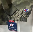 Champion Men s Packable Green Camo All Over Print Windbreaker Jacket  Sz L