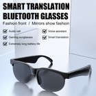 Wireless Ai Language Smart Translator Glasses Headphone 144 language Translation