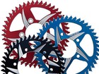 Vortex Cat5 520 Rear Sprocket 526azb-43 Blue See Below For Fitment - 43 Tooth