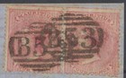 Mauritius Stamps 1862 Letter To Bordeaux   4d Rose  sg48  B53 Pmk  - See Descr 