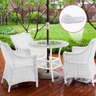 Kigley 2 Bundles 120 Ft Wicker Repair Kit Flat Synthetic Rattan Weaving Mater   