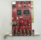 Pci 5 Port Usb 3 Port Firewire Card Via Controller Vintage Usa