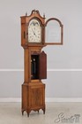 F73611  Period American Cherry Tall Cased Grandfather Clock