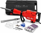 2200w Demolition Jack Hammer Flat Chisel Bull Point Chisel Bits Demo Chipping   