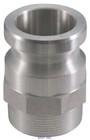 1  Type F Male Adapter X Male Npt Aluminum Hose Fitting F100ial
