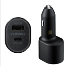 Original New Samsung 45w 2 Ports Super Fast Charging Dual Car Charger With Cable