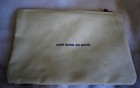 New Ipsy Glam Cosmetic Bag  bag Only  White With Blue Flowers 7  X 5 