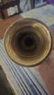 Vintage Fox Hunt Fog Horn Brass Copper Trumpet W chain 