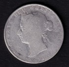 Canada 1871 50c Fifty Cent Silver Half Dollar Queen Victoria Ag g  925 Silver