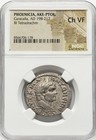 Caracalla 198-217 Ad Huge Tetradrachm Ngc  Phoenicia Roman Empire Silver Coin