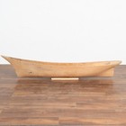 Large Hand Carved Wooden Model Boat  Denmark Circa 1900 s