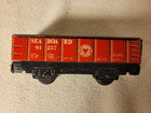 Vintage 1950 s Marx O Gauge  Tin Litho Seaboard Gondola Freight Car   91257