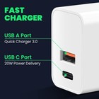 For Iphone 14 13 12 11  20w Fast Charger Block Usb Type C Wall Power Adapter Lot