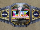 Seattle Seahawks Nfl Super Bowl Lx 2026 Champion Title Belt Adult Size 2mm Brass