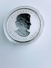 2012   5  1 Oz Silver Canadian Maple Leaf Coin   Argent Pur Dragon Proof Like 