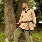 Medieval Tunic Multi-colored Costume Renaissance Shirt For Men Viking Sca