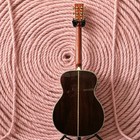 Ledux Om42 Yellow Hollow Body Acoustic Electric Guitar Solid Spruce Top 20 Frets