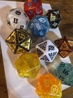Mtg D20 Oversized Spindown Counters - Lot Of 10 W  Final Fantasy  Tmnt   More 2