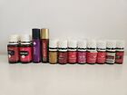 Young Living Essential Oils Lot Of 47 Used Amber Glass Bottles 15 Ml 10 Ml 5ml