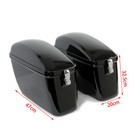 Motorcycle Hard Saddlebags Saddle Bag For Harley Harley Sportster Softail Yamaha