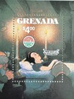 Grenada Disney Stamps--souvenir Sheet--snow White Christmas--scott  1030--mnh