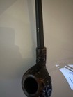 Vintage Savinelli Italy Churchwarden Tobacco Pipe - Rusticated Briar Long Stem