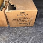 Rare Telegraph One Signal Relay Cook Electric Original Box  Loc T8