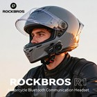 Rockbros Bluetooth Headset Phone Motorcycle Helmet Intercom Waterproof Wireless