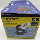 Sony Handycam Camera Accessory Kit Bag Carrying Case Lcs-va3 Battery Np-fm50