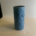 Tiki Mug Accoutrements 2001 Ceramic Hawaiian Polynesian 10oz Blue