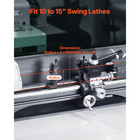Quick Change Tool Post Set 6 Pcs Lathe Tool Holders For 10 -15  Mini Lathe Swing