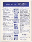 Disney Sleeping Beauty Original Sheet Music Love Theme Instrumental  1959