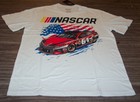 Nascar Racing Amercian Flag  T-shirt Mens Large New W  Tag