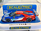 Scalextric C3858 Ford Gt Gte  69 24 Hrs Le Mans 2017  Lights  Dpr 1 32 Slot Car
