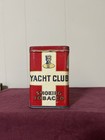 Very Scarce Antique Vintage Yacht Club Tobacco Pocket Tin