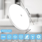 1-100pcs Led Ceiling Light 18w 24w 36w Sensor Light Suitable For Indoor Use