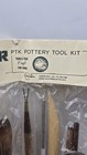 Vintage New Old Stock Kemper Ptk Pottery Tool Kit 8 Pcs   Read