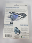 Lot Of 3 - Xlg - Rz Mask M2  Multi-purpose Air Filtration Black Mesh   2 Filters