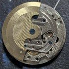 China Made Silver golden Mechanical Movement With Moon Phase At 6 Position