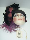Vintage 1992 Musical Ceramic Mask By Clay Art