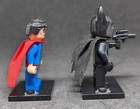 Set Of 2 Lego Original Batman   Superman Mini Figures Super Heroes Dc Universe
