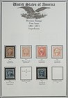 Us Revenue Stamp Collection In 5 Heirloom Albums     Mint used      1 000 Albums