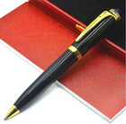Cartier 2025 Executive Black Gold Ballpoint Pen     Rare Vip Gift     New In Box