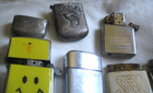 Vintage Lot Of 19 Lighters - Sold As Is   Untested   For Parts--  3  clips-read 