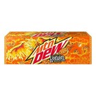 Mountain Dew Live Wire Orange 12 Oz  Cans 12-pack Soda Pop - Samedayshipp     -
